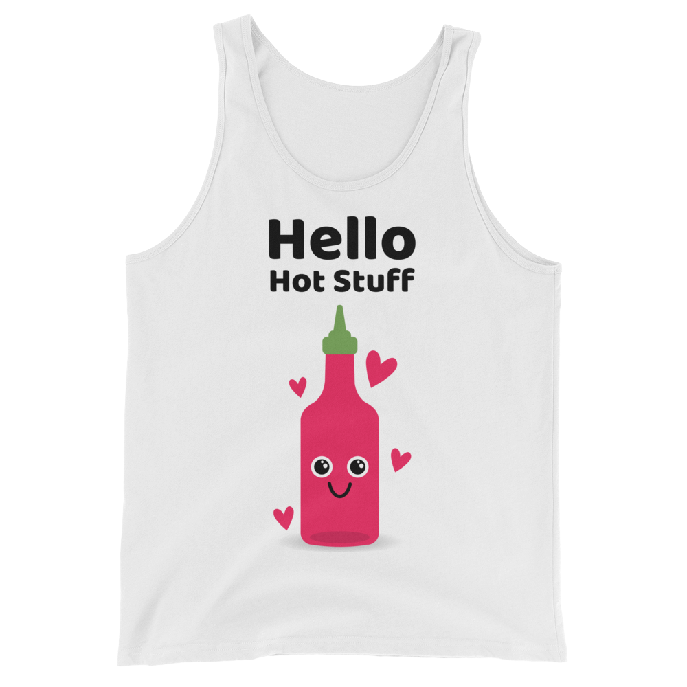 Cute Romance Hello Hot Stuff Tank
