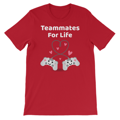 Cute Romance Teammates For Life T-Shirt
