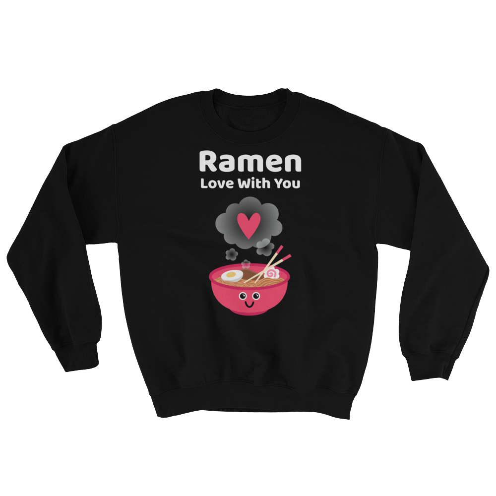 Cute Romance Ramen Love With You Sweatshirt