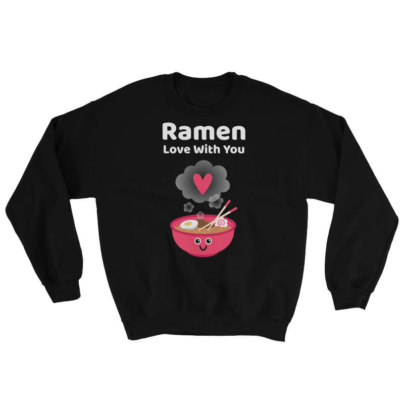 Cute Romance Ramen Love With You Sweatshirt