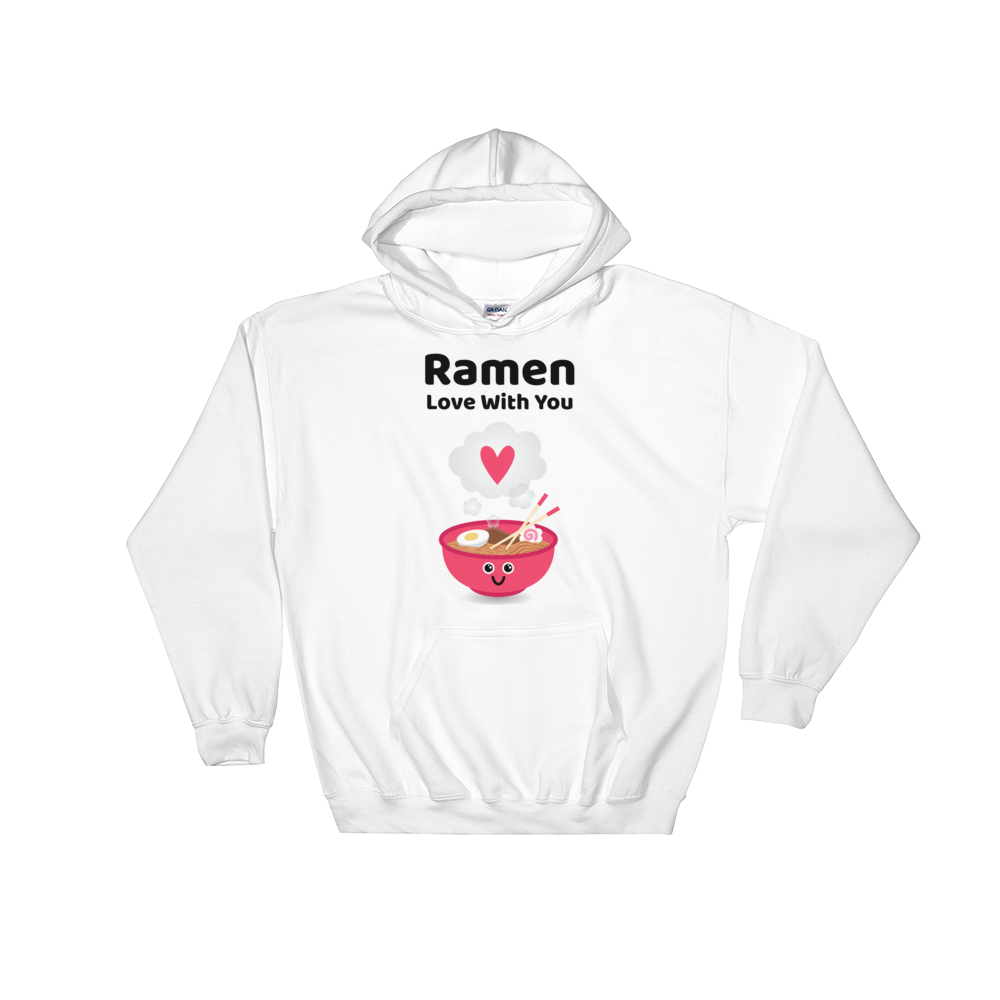 Cute Romance Ramen Love With You Hoodie