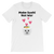 Cute Romance Make Sushi Not War T-Shirt