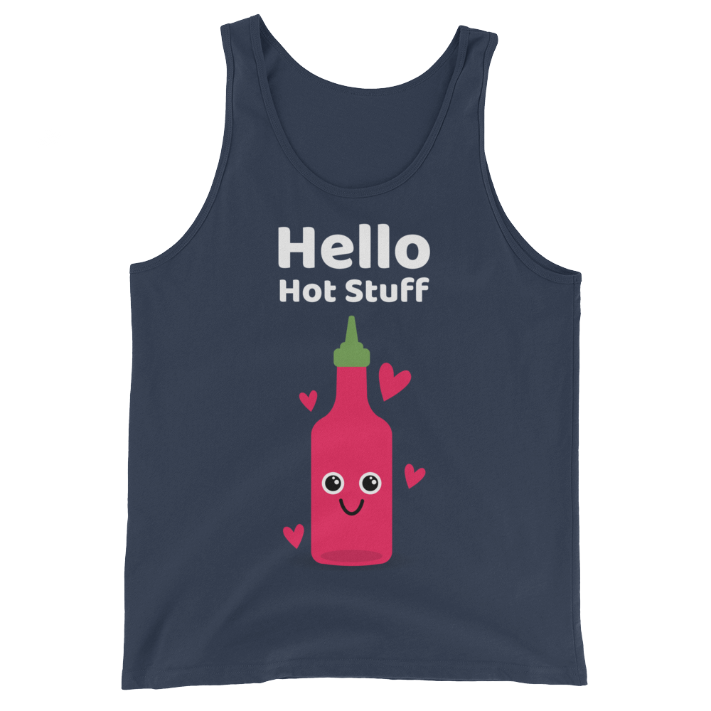 Cute Romance Hello Hot Stuff Tank