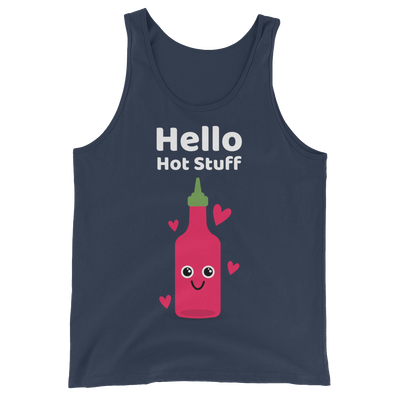 Cute Romance Hello Hot Stuff Tank