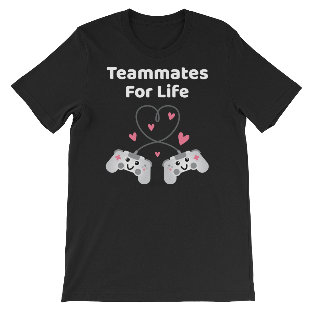 Cute Romance Teammates For Life T-Shirt