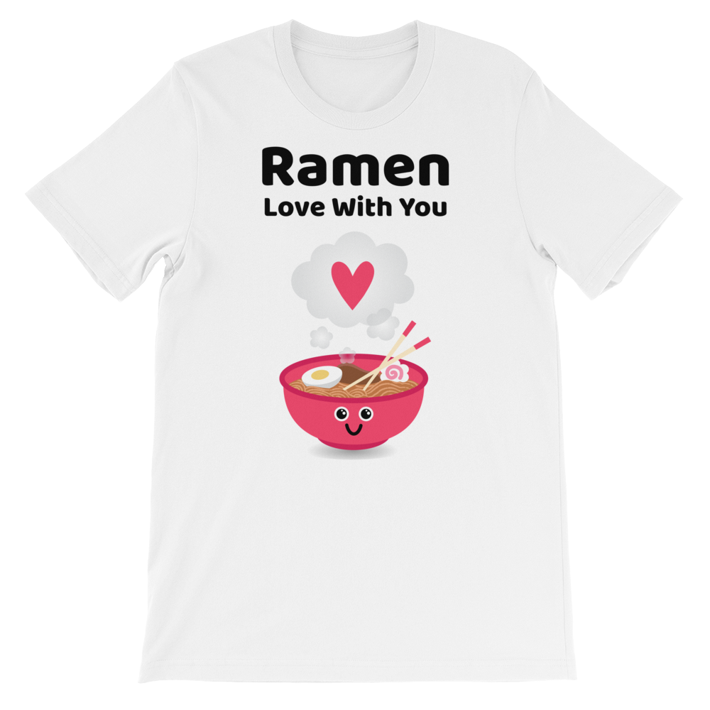 Cute Romance Ramen Love With You T-Shirt