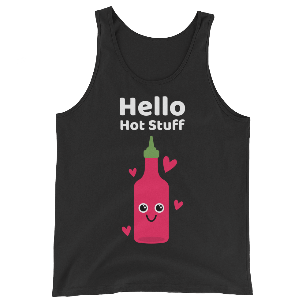Cute Romance Hello Hot Stuff Tank