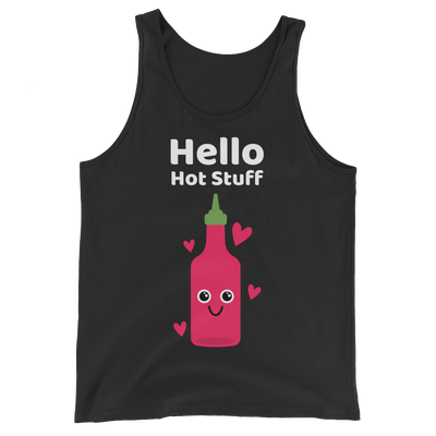 Cute Romance Hello Hot Stuff Tank