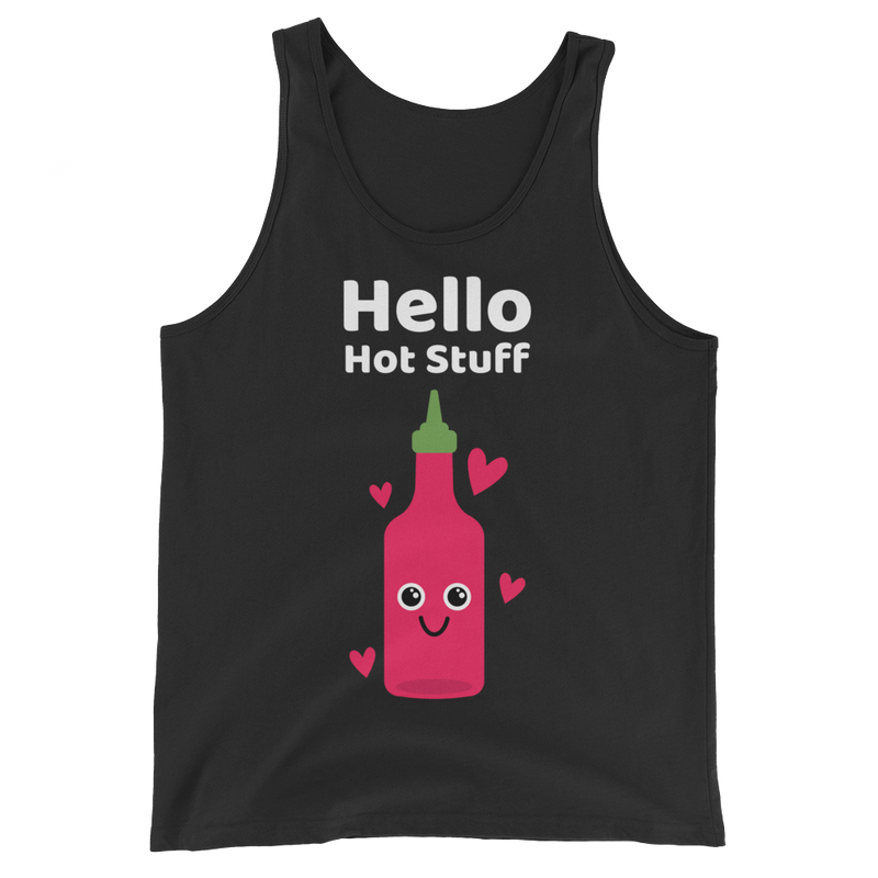 Cute Romance Hello Hot Stuff Tank