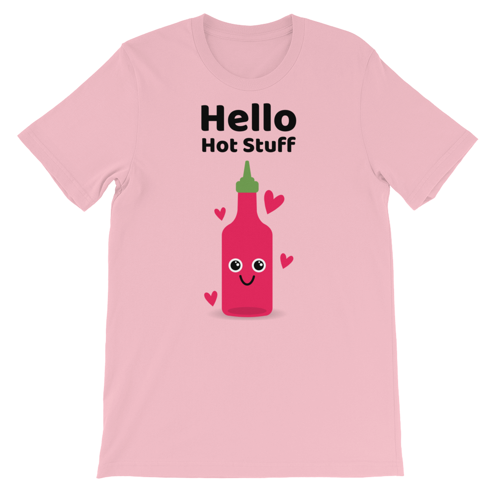Cute Romance Hello Hot Stuff T-Shirt