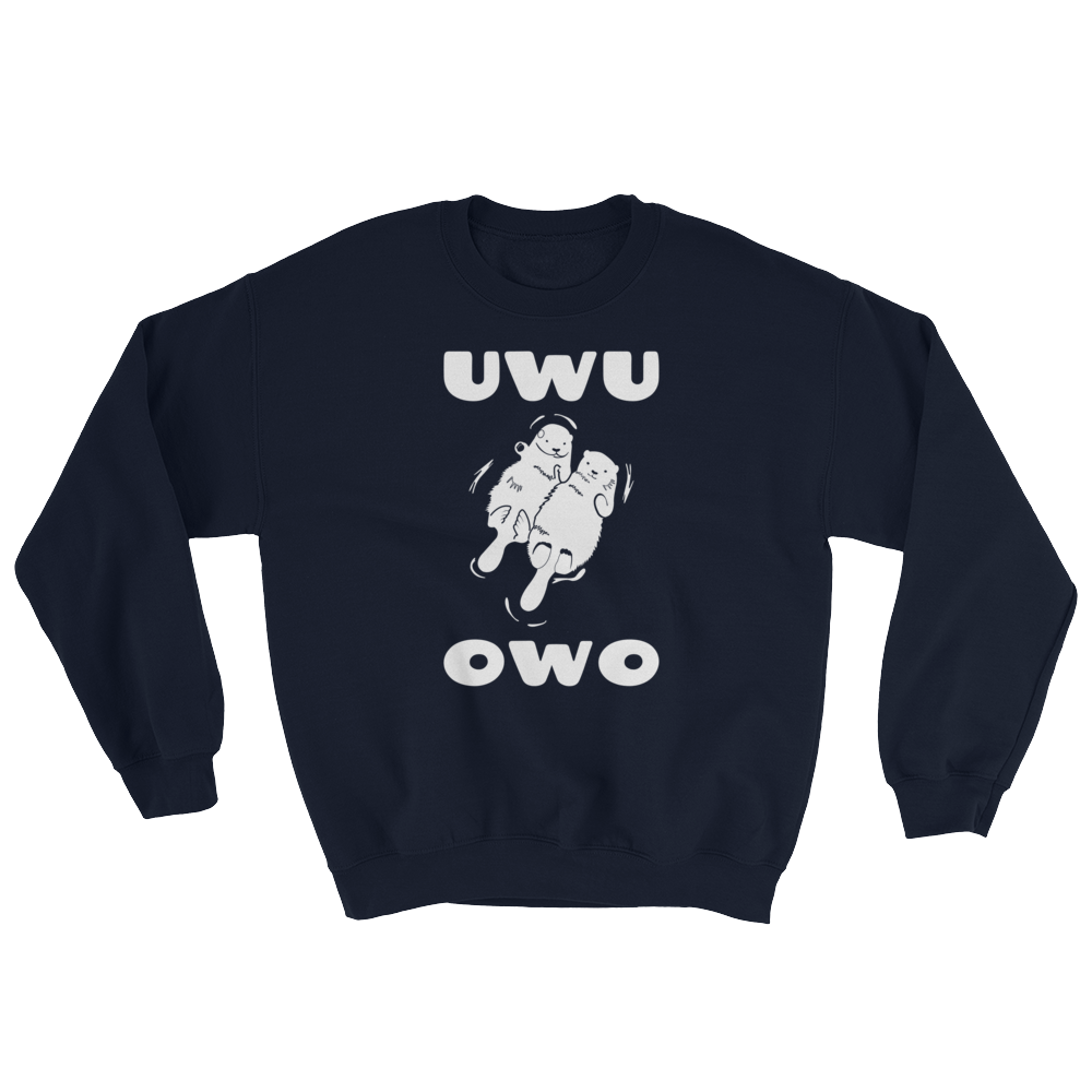 UWU OWO Otters Sweatshirt