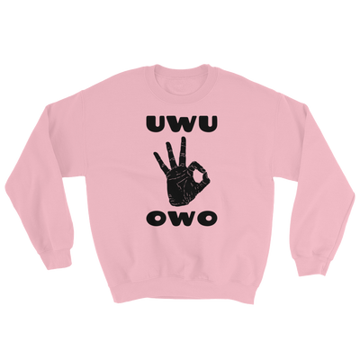 UWU OWO Circle Game Sweatshirt