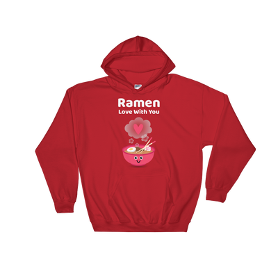 Cute Romance Ramen Love With You Hoodie