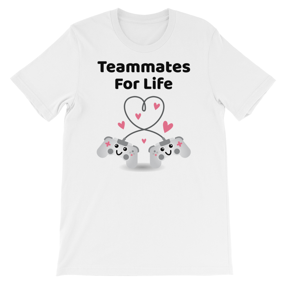 Cute Romance Teammates For Life T-Shirt