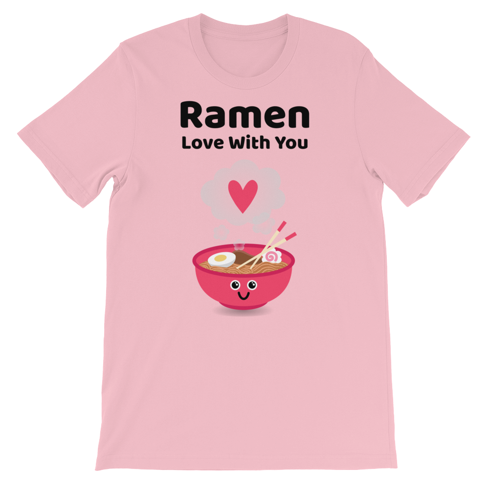 Cute Romance Ramen Love With You T-Shirt