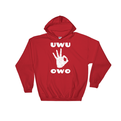 UWU OWO Circle Game Hoodie
