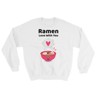 Cute Romance Ramen Love With You Sweatshirt