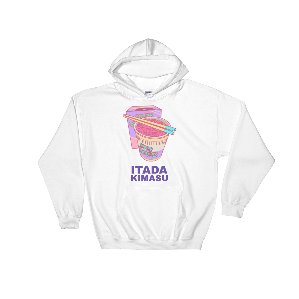 Retro Japan Itadakimasu Hoodie