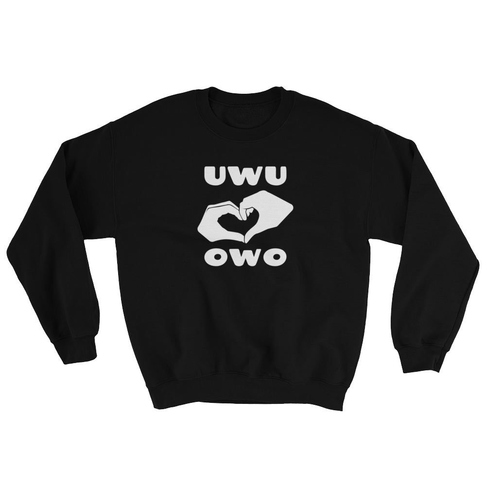 UWU OWO Heart Sweatshirt