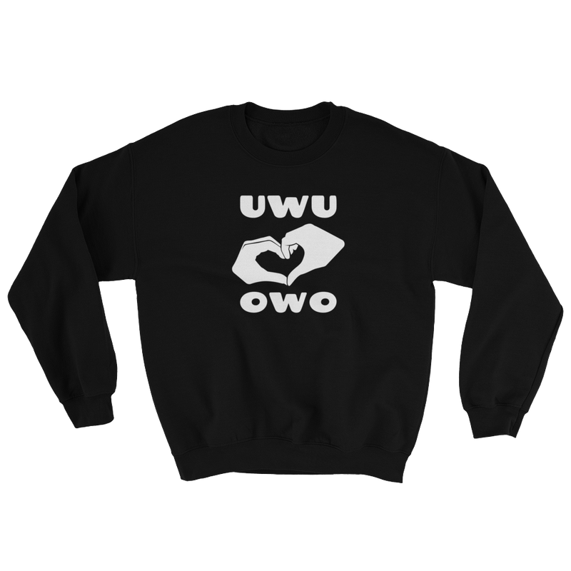 UWU OWO Heart Sweatshirt