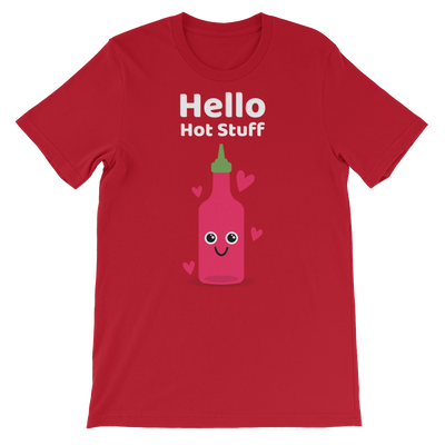 Cute Romance Hello Hot Stuff T-Shirt