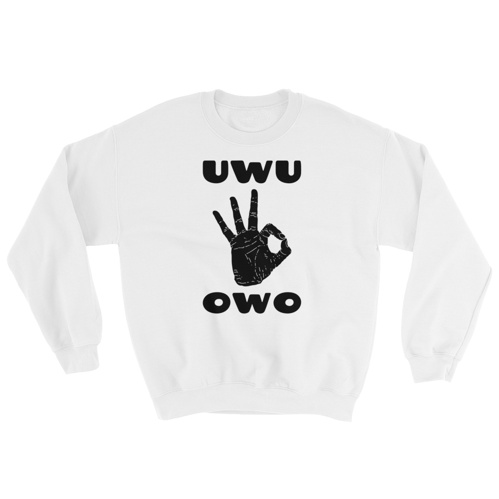 UWU OWO Circle Game Sweatshirt