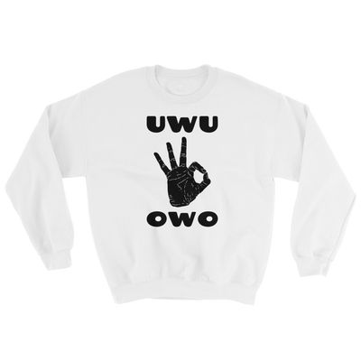 UWU OWO Circle Game Sweatshirt