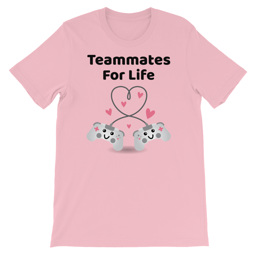 Cute Romance Teammates For Life T-Shirt