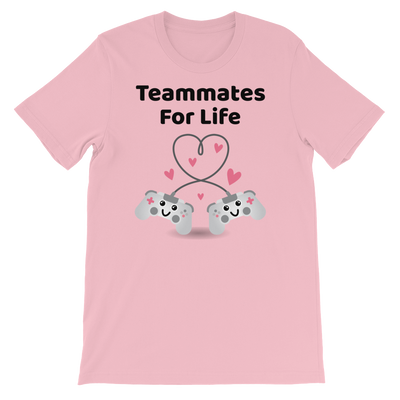 Cute Romance Teammates For Life T-Shirt