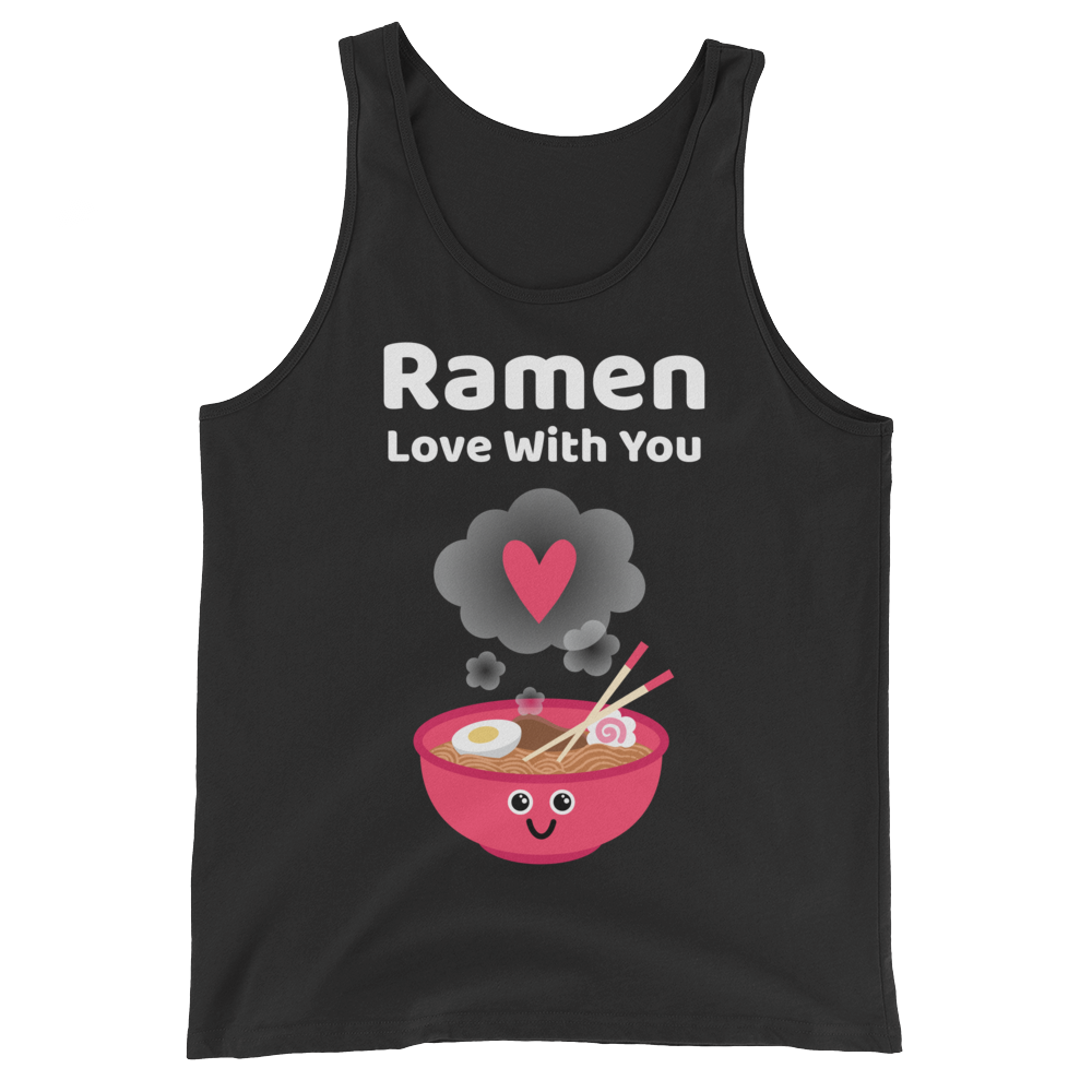 Cute Romance Ramen Love With You Tank