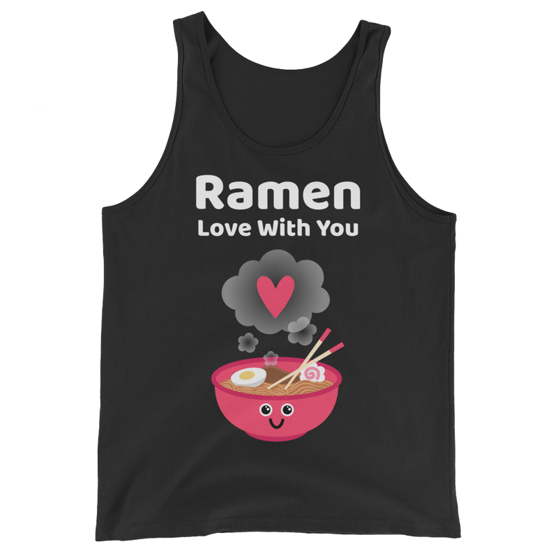 Cute Romance Ramen Love With You Tank