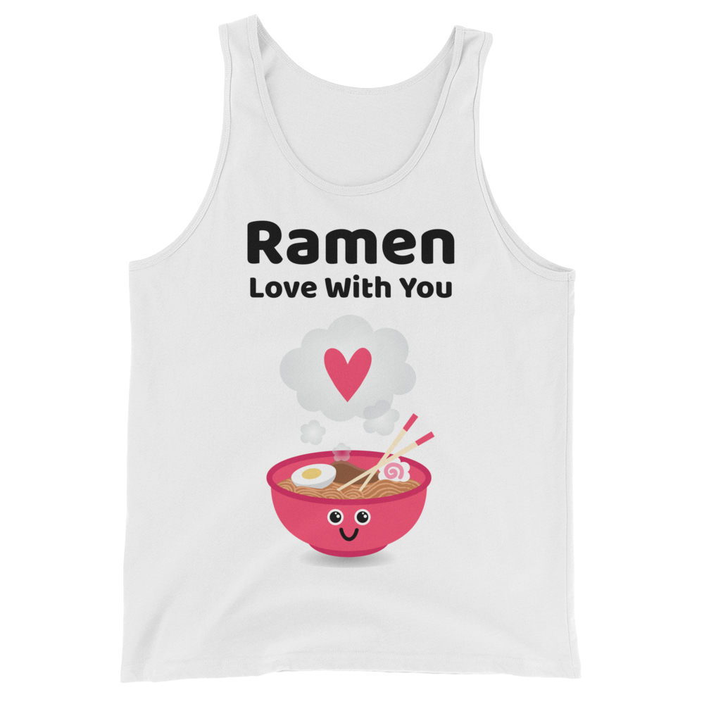 Cute Romance Ramen Love With You Tank