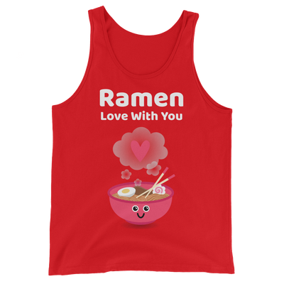 Cute Romance Ramen Love With You Tank