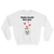 Cute Romance Make Sushi Not War Sweatshirt