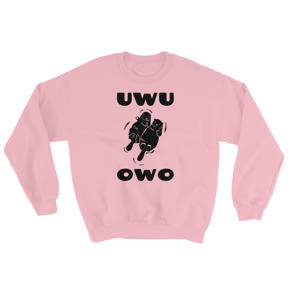 UWU OWO Otters Sweatshirt