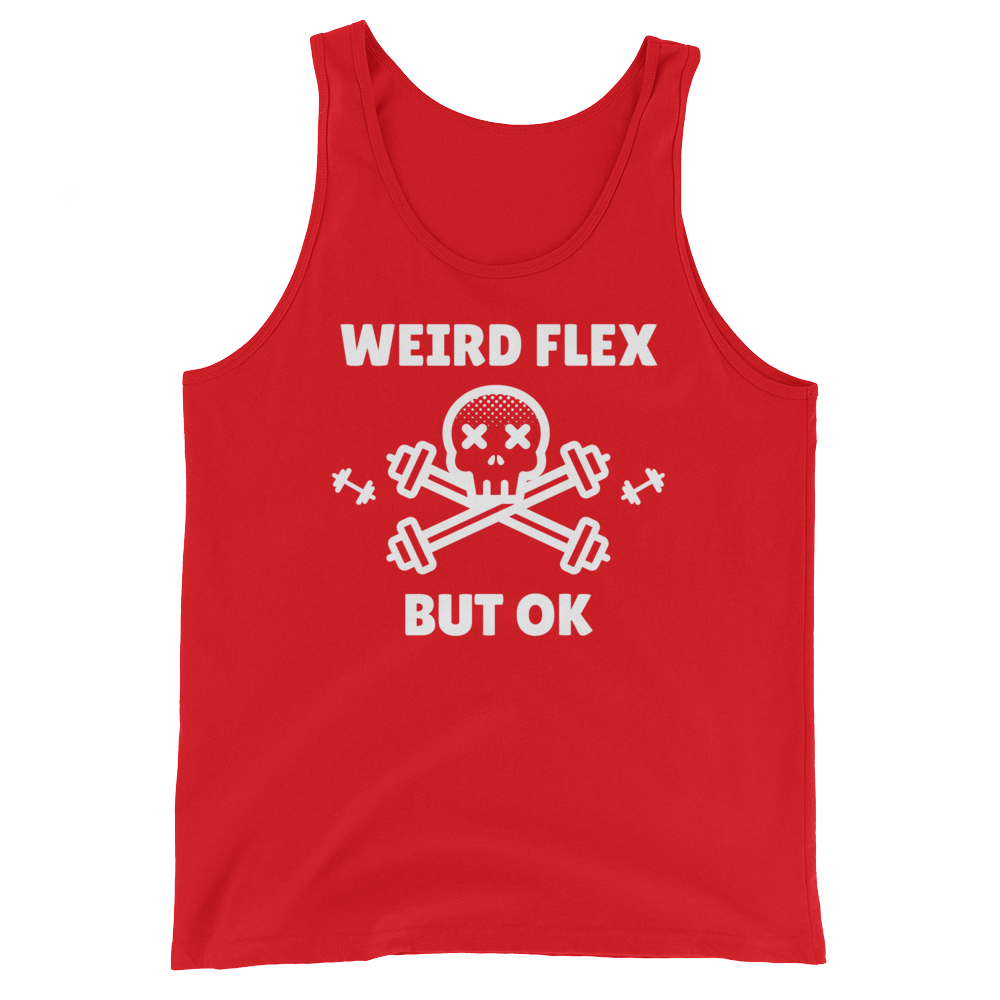 Weird Flex But OK Deadlift Tank