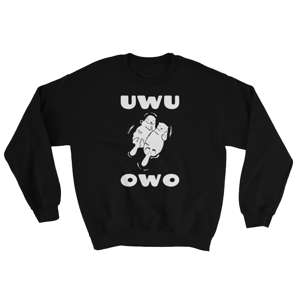 UWU OWO Otters Sweatshirt