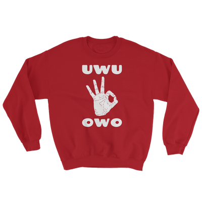UWU OWO Circle Game Sweatshirt