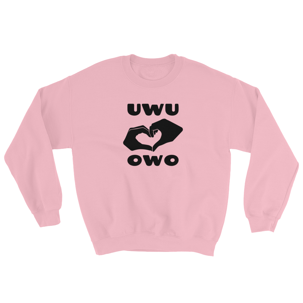 UWU OWO Heart Sweatshirt