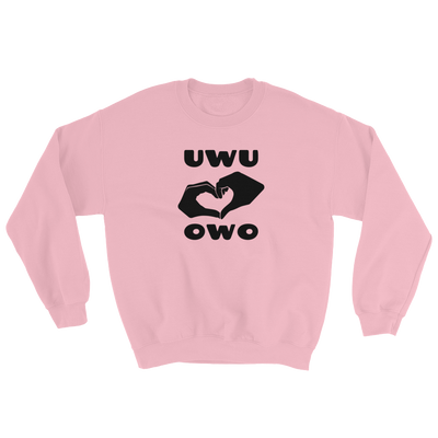 UWU OWO Heart Sweatshirt