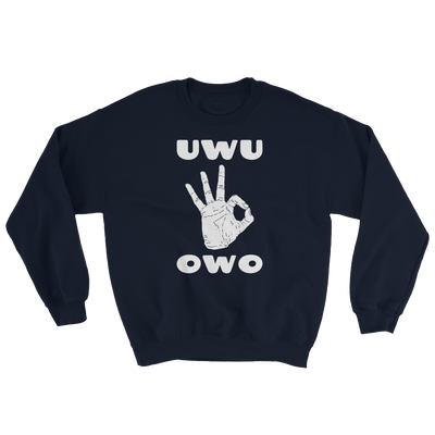UWU OWO Circle Game Sweatshirt