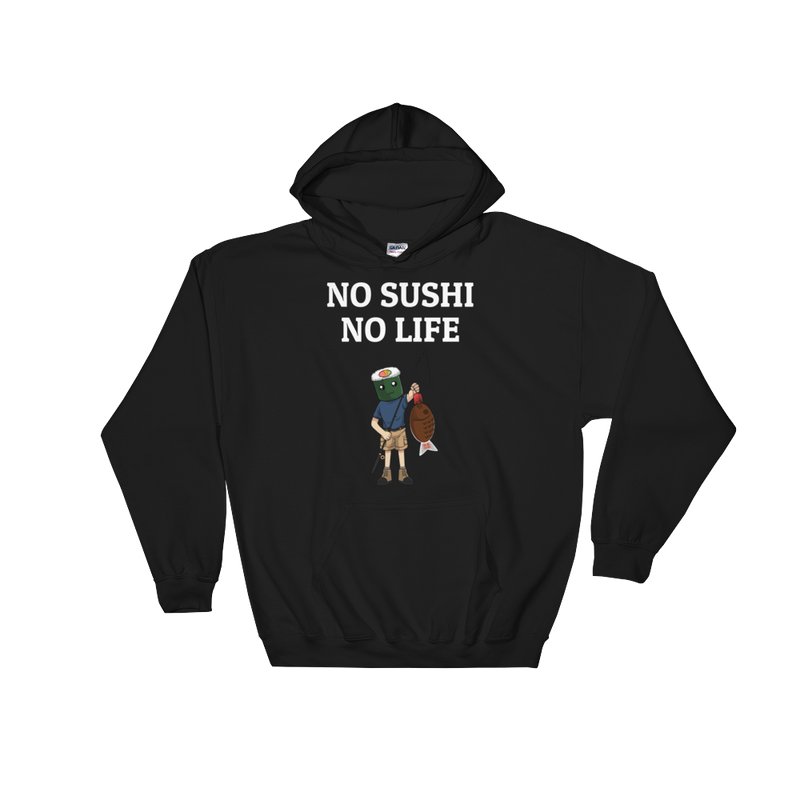 Featured Foods No Sushi No Life Hoodie