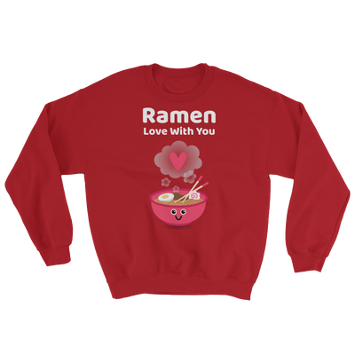 Cute Romance Ramen Love With You Sweatshirt