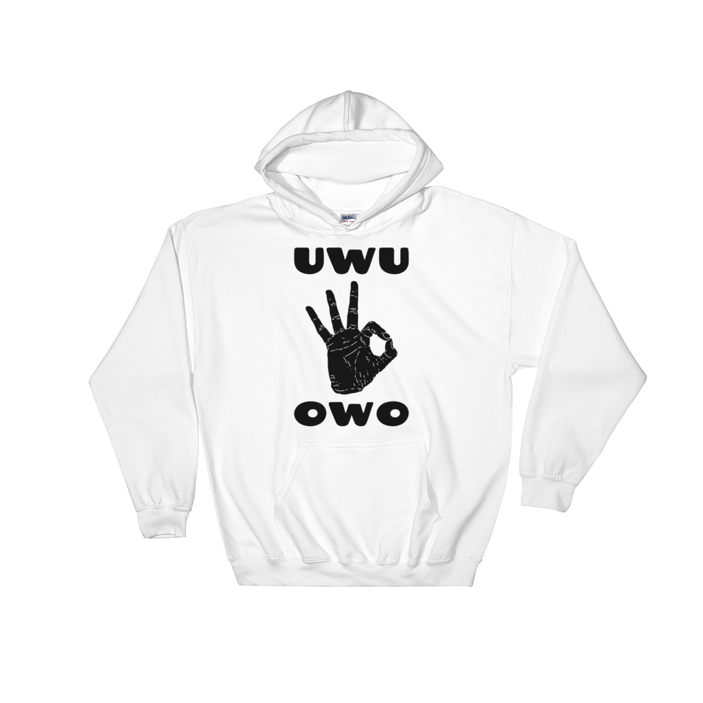 UWU OWO Circle Game Hoodie