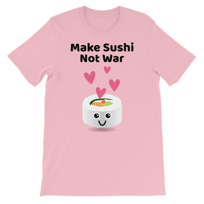 Cute Romance Make Sushi Not War T-Shirt