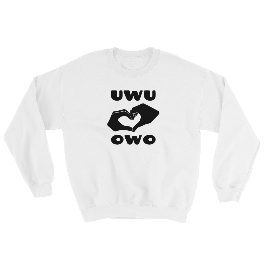 UWU OWO Heart Sweatshirt