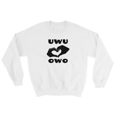 UWU OWO Heart Sweatshirt