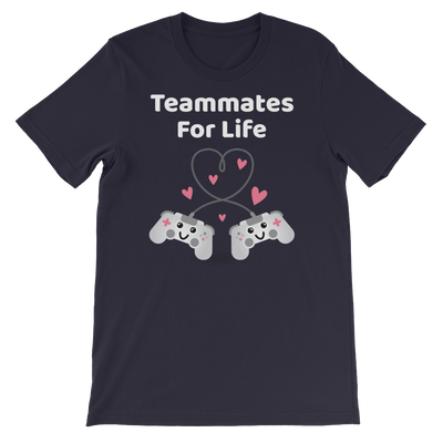 Cute Romance Teammates For Life T-Shirt