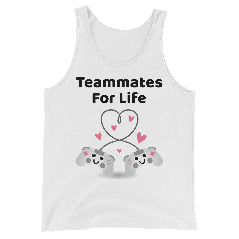 Cute Romance Teammates For Life Tank