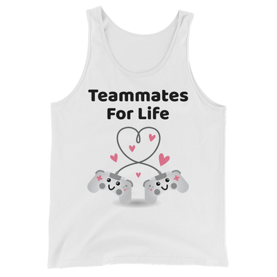 Cute Romance Teammates For Life Tank